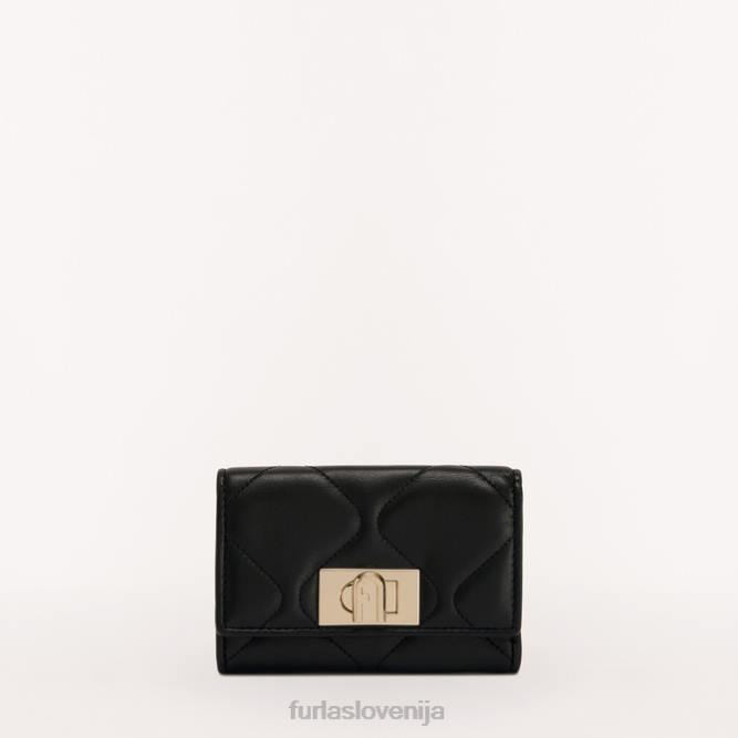 1927 kompaktna denarnica m nero Furla ženske 288D195 dodatki