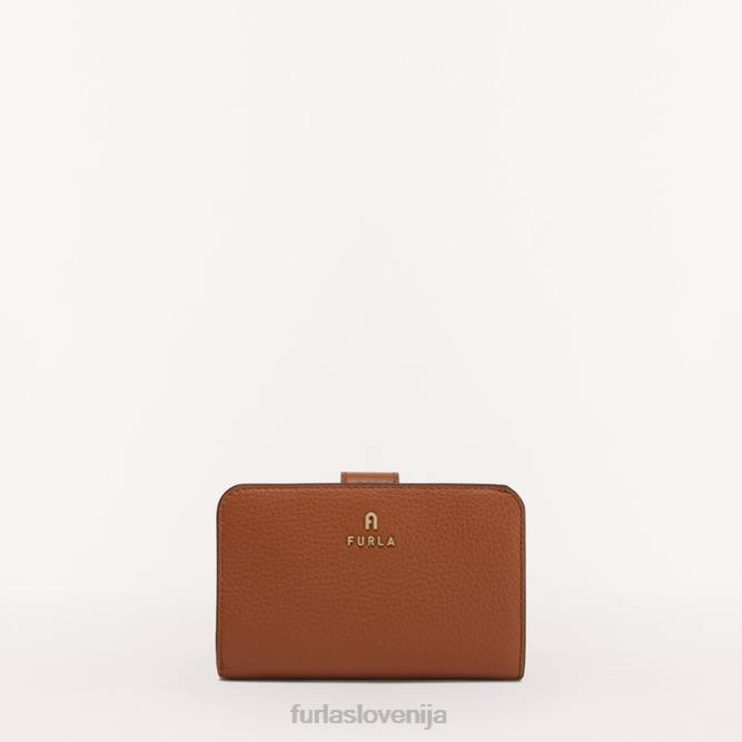kamelija kompaktna denarnica m konjak h Furla ženske 288D184 dodatki