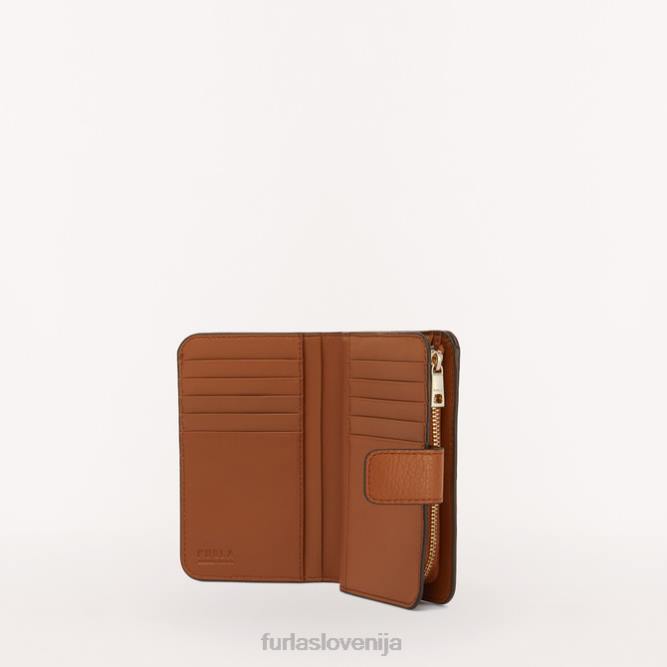 kamelija kompaktna denarnica m konjak h Furla ženske 288D184 dodatki