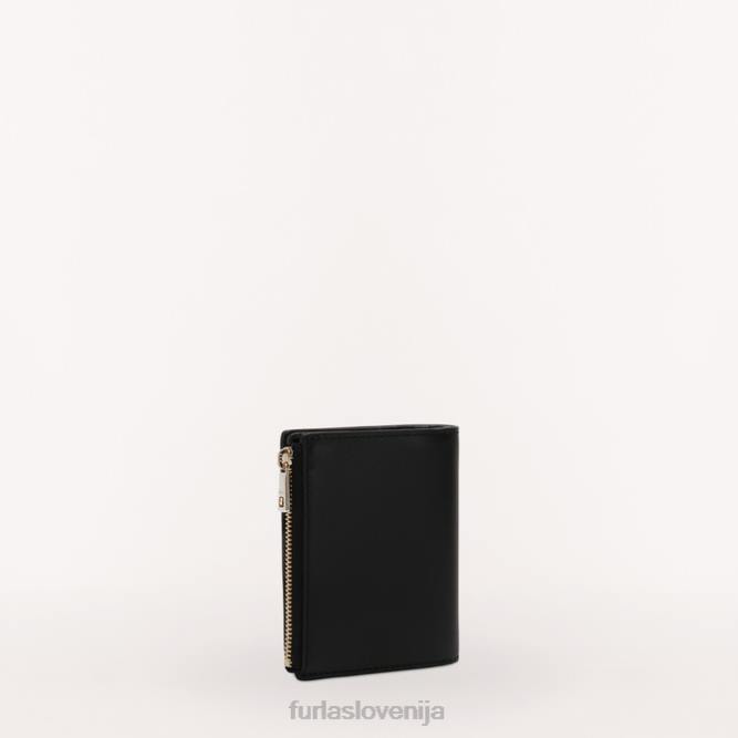 kompaktna denarnica camelia s nero Furla ženske 288D183 dodatki