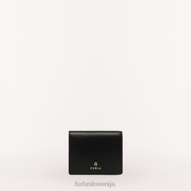 kompaktna denarnica camelia s nero Furla ženske 288D202 dodatki