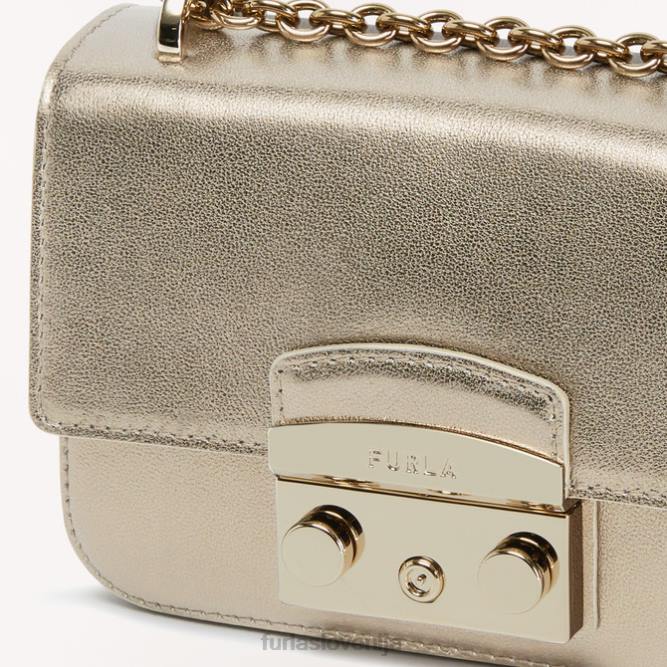 metropolis crossbody mini barva zlato bron Furla ženske 288D76 dodatki
