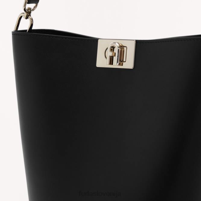 mini vrečka fleur bucket bag nero Furla ženske 288D110 dodatki
