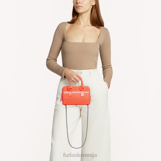 mini vrečka za sladkarije m marelica Furla ženske 288D128 dodatki