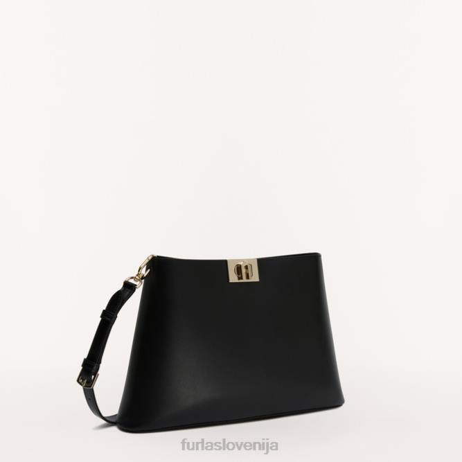 torba za čez ramo fleur m nero Furla ženske 288D88 dodatki