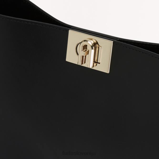 torba za čez ramo fleur m nero Furla ženske 288D88 dodatki