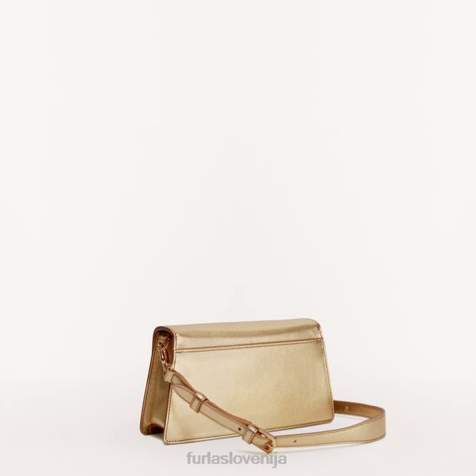 zoe mini torba za čez ramo zlata barva Furla ženske 288D80 dodatki