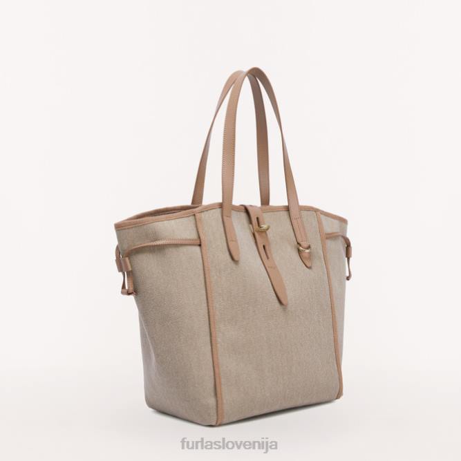 mrežasta torba l toni greige Furla ženske 288D21 dodatki