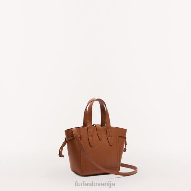 net tote mini konjak h Furla ženske 288D48 dodatki