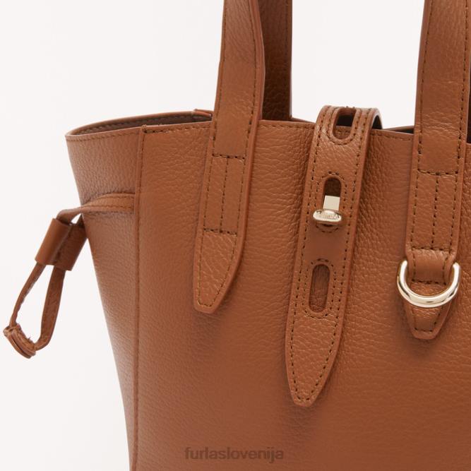 net tote mini konjak h Furla ženske 288D48 dodatki