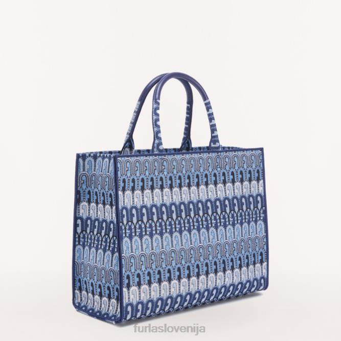 priložnost tote l toni modri denim Furla ženske 288D8 dodatki