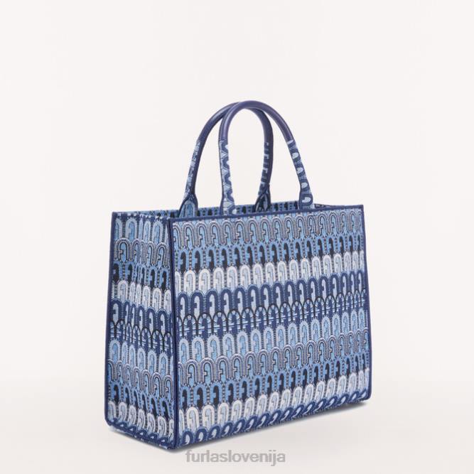 priložnost tote l toni modri denim Furla ženske 288D8 dodatki