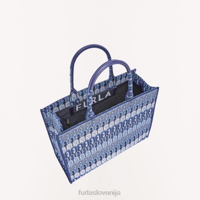 priložnost tote l toni modri denim Furla ženske 288D8 dodatki