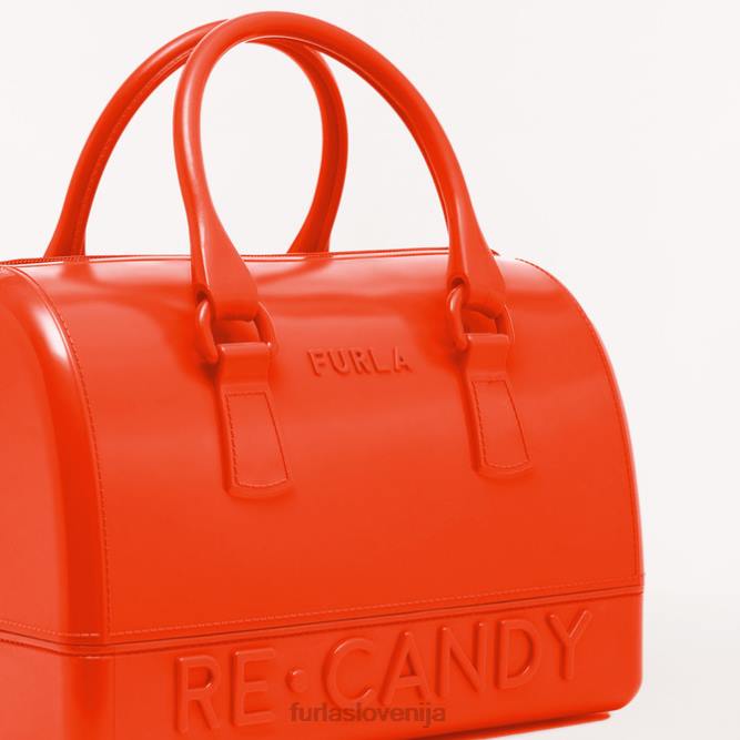 vrečka candy boston s mandarina Furla ženske 288D126 dodatki